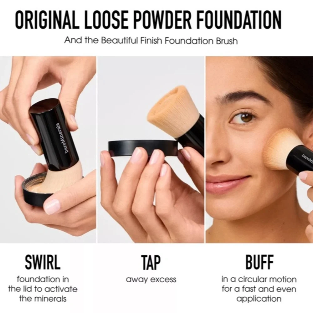 BareMinerals The Original Get Started Kit 4-Piece Mineral Makeup Set